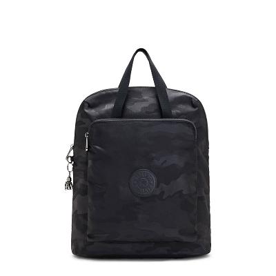 Mochilas Kipling Kazuki Negras Camuflaje | Ki1984Y