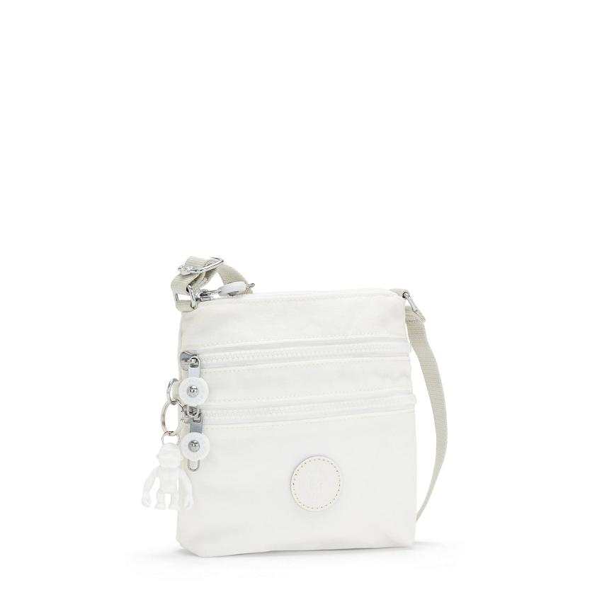 Bolsos Bandolera Kipling Alvar Extra Small Blancas | Ki1602O