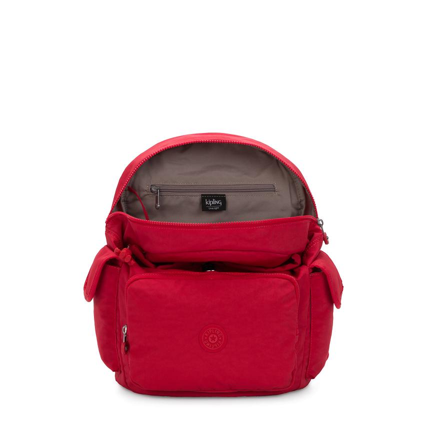 Mochilas Kipling City Pack Rojas | Ki1376Q