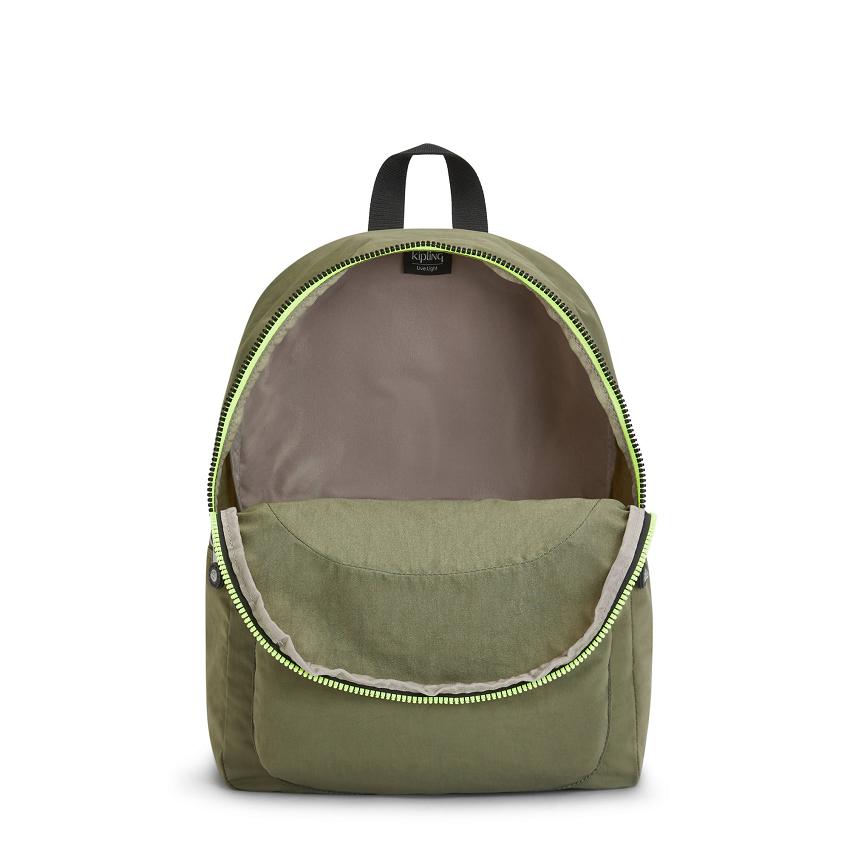 Mochilas Kipling Curtis Medium Verde Oliva | Ki1682Z