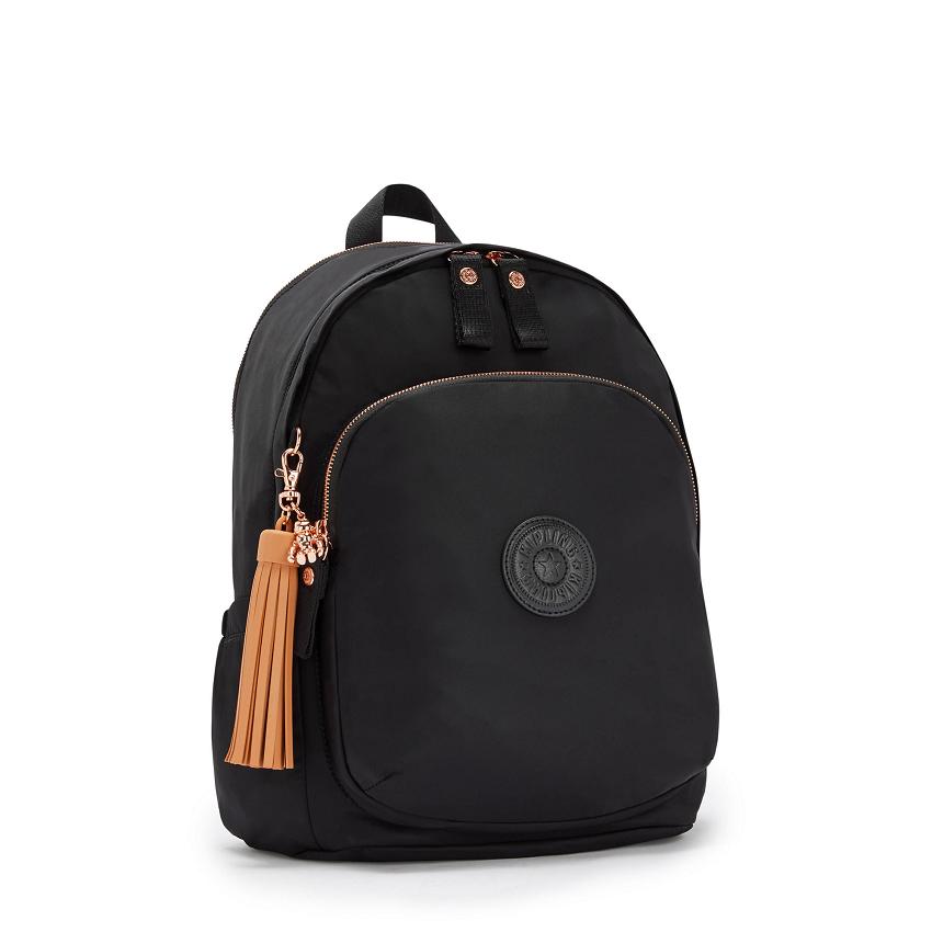 Mochilas Kipling Delia Medium Rosas Negras | Ki1790P