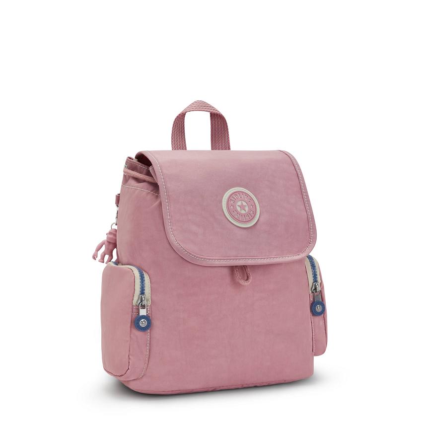 Mochilas Kipling Ebba Lavanda Rosas | Ki1850A