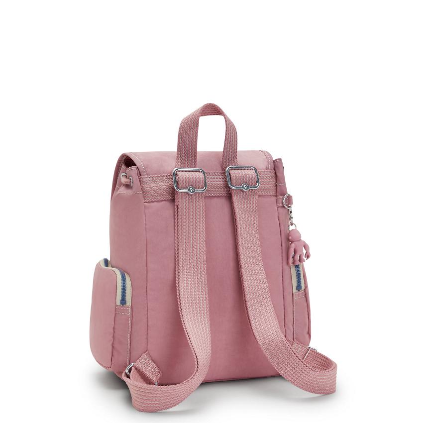 Mochilas Kipling Ebba Lavanda Rosas | Ki1850A