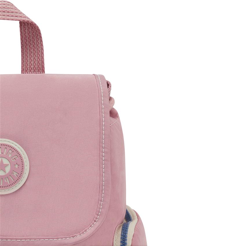 Mochilas Kipling Ebba Lavanda Rosas | Ki1850A